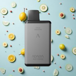 Adalya AD 10000 Puffs Mynte Romgrå 14 ml 650 mAh