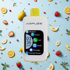 AirFuze Smart 30000 Puffs Jordbær Banan 2.01"TFT 900mAh