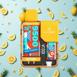 Aivono Aim-Tank 9500 Puffs Mango Ananas 18ml E-væske Kapasitet 650mAh Batteri