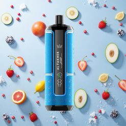 Al Fakher Crown Bar 15 000 Puffs Bær Is med 22 ml e-væske og 600 mAh batteri