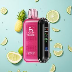 Fumot Tornado 20000 Puffs Ananas Sitron Grønt Eple Dual Mesh Coil Smart Display