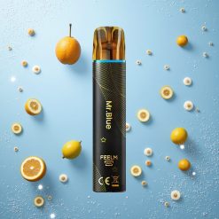 JNR Black&Golden 800 Puffs Mr Blå 2ml E-Væske Kapasitet