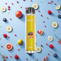 JNR Gold380 6000 Puffs Blåbringebær Kirsebær 1500mAh Batterikapasitet