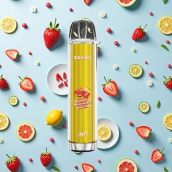 JNR Gold380 6000 Puffs Jordbær Vannmelon Lemonade 1500mAh