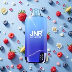JNR Rainbow 10500 Puffs Blåbær Bringebær 18ml e-Liquid Tank