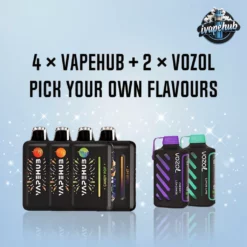 VAPEHUB & VOZOL ULTRA GP 20K 120K Pick Flav Recharge Modes