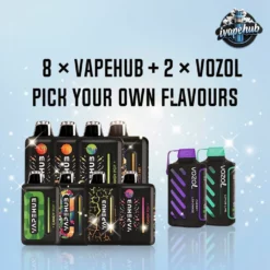 VAPEHUB VOZOL ULTRA GEAR 200K PK UR OWN FLAV Adjust Recharge