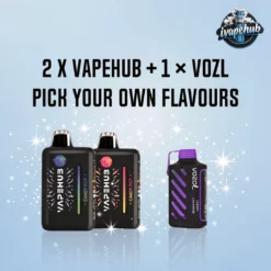 2×VAPEHUB ULTRA 20K+1×VOZOL Gear Power 20K 60k puff Smakvalg