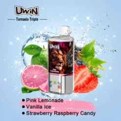 Uwin Tornado 60K 3 Flavors in 1 Zero/Low Nicotine