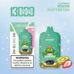Aivono Aim Freak 13K Puff Ice Flavors 20ml E-Juice Mesh Coil