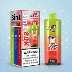 Aivono Aim Fat Bear 80K Puffs Triple Flavor 58ml LED Display