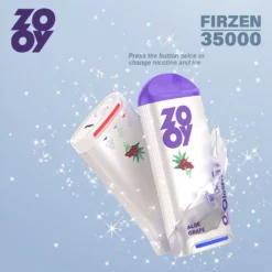 Zooy Firzen 35K Puffs 10 Flavors Adjustable Nicotine & Ice