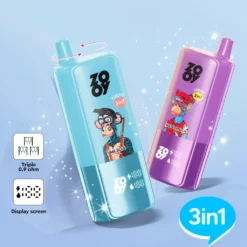 ZOOY 3-in-1 70K Triple Mesh Coils 54mL Nic Salt Vape Juice