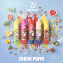 UZY Tornado 20K Puffs 12 Flavors Smart Display Monkey Style