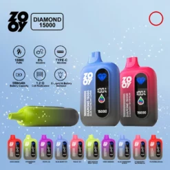 Zooy Diamond 15000 Puff 10 Flavors Mesh Coil 2%/5% Nicotine